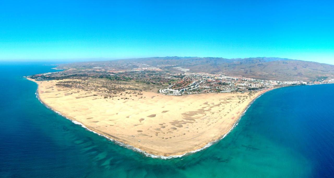 Primera Linea De Playa Del Ingles Y Las Dunas De Maspalomas Dış mekan fotoğraf